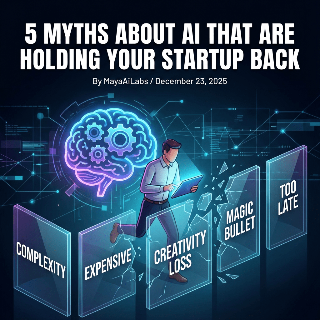5 Myths About AI That Are Holding Your Startup Back