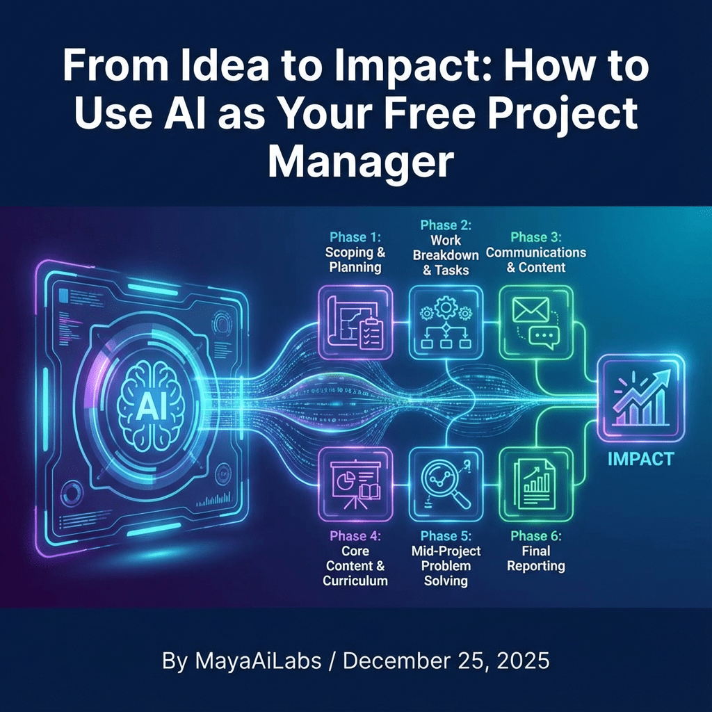 From Idea to Impact: How to Use AI as Your Free Project Manager