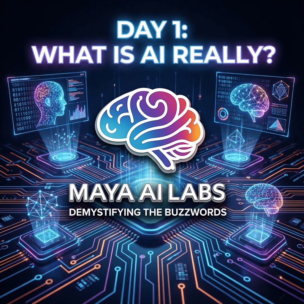 Day 1: What is AI, Really? Demystifying the Buzzwords